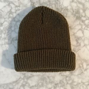 Olive Green Winter Hat